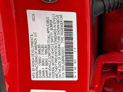 2024 Honda Civic Hatchback Sport