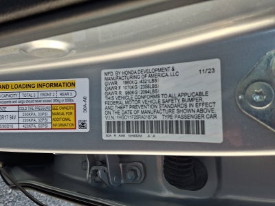 2024 Honda Accord Sedan LX