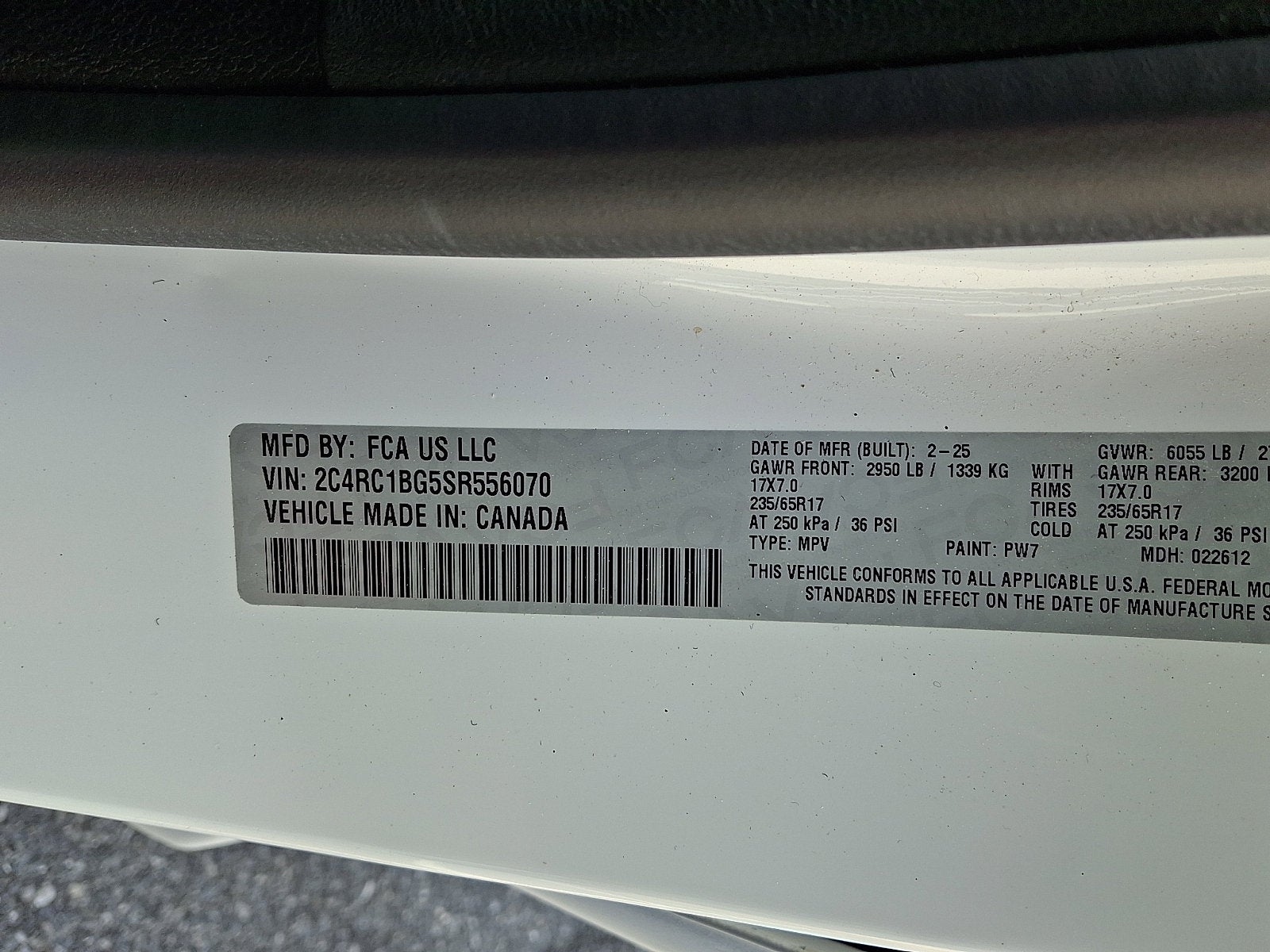 2025 Chrysler Pacifica Select