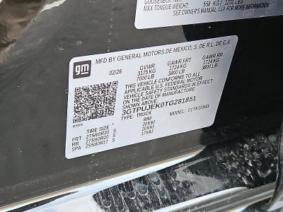 2026 GMC Sierra 1500 Elevation