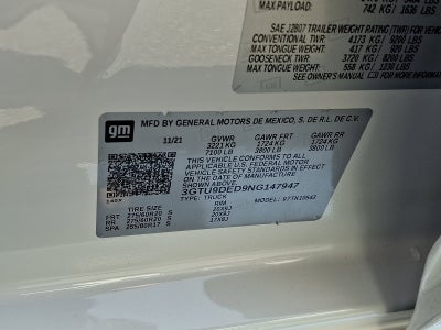 2022 GMC Sierra 1500 Limited SLT