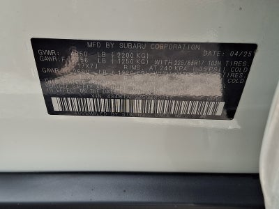 2025 Subaru Outback Premium