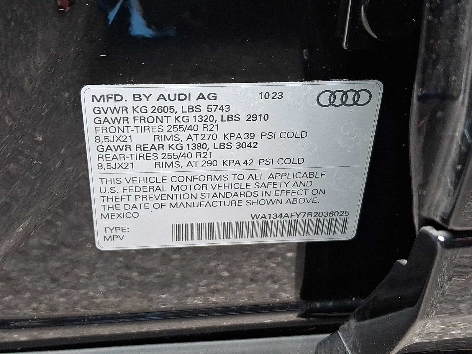 2024 Audi SQ5 Sportback Prestige