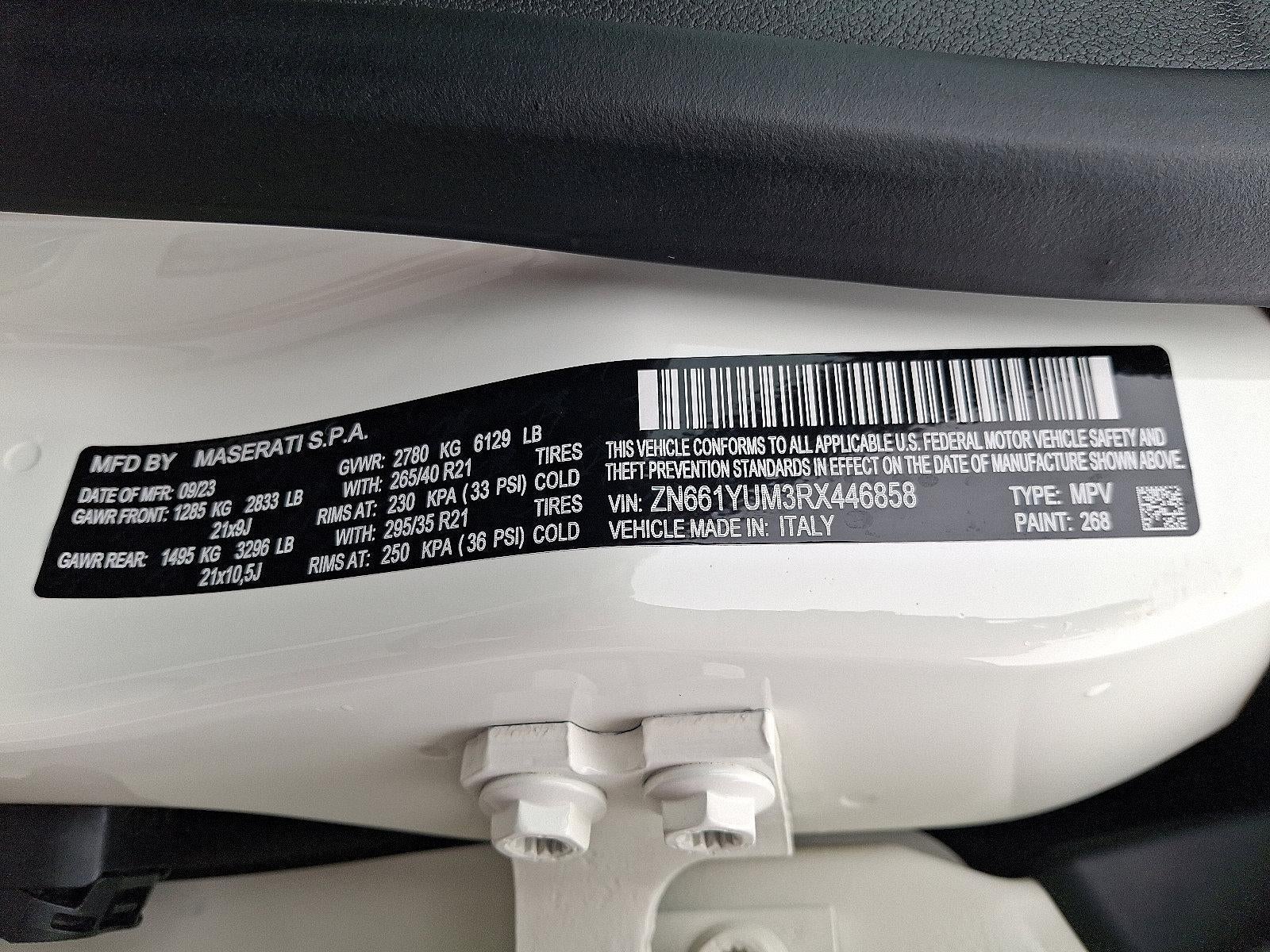 2024 Maserati Levante Modena Ultima AWD