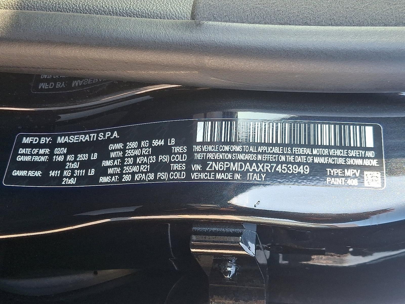 2024 Maserati Grecale GT AWD