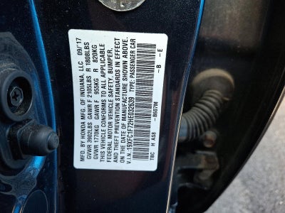 2017 Honda Civic Sedan EX-L CVT