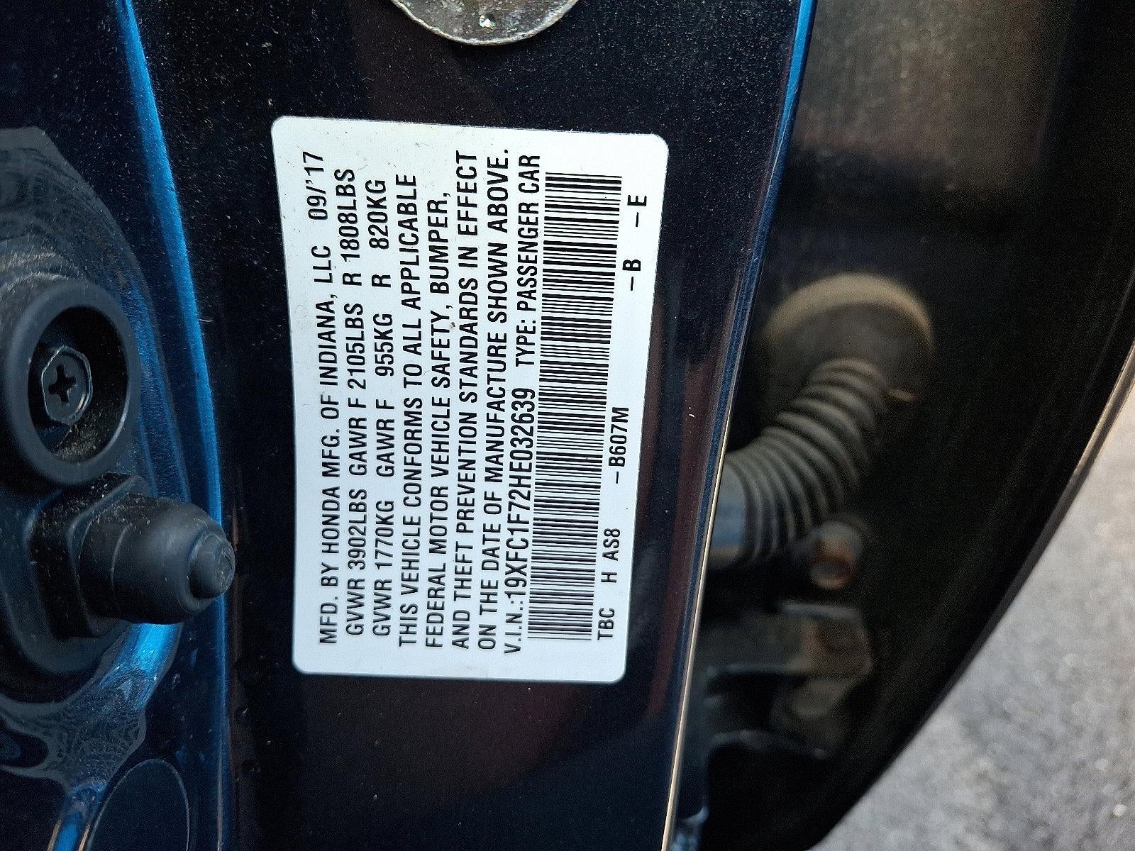 2017 Honda Civic Sedan EX-L CVT