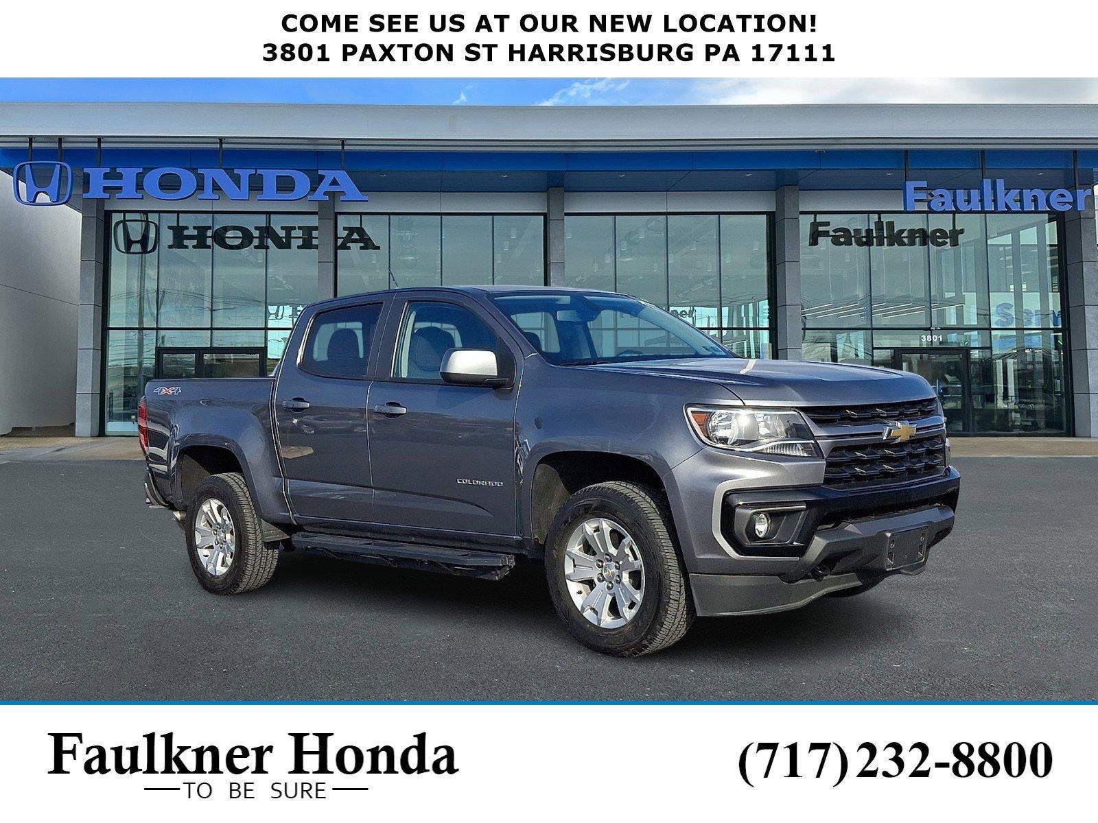 2022 Chevrolet Colorado Crew Cab Short Box 4-Wheel Drive LT