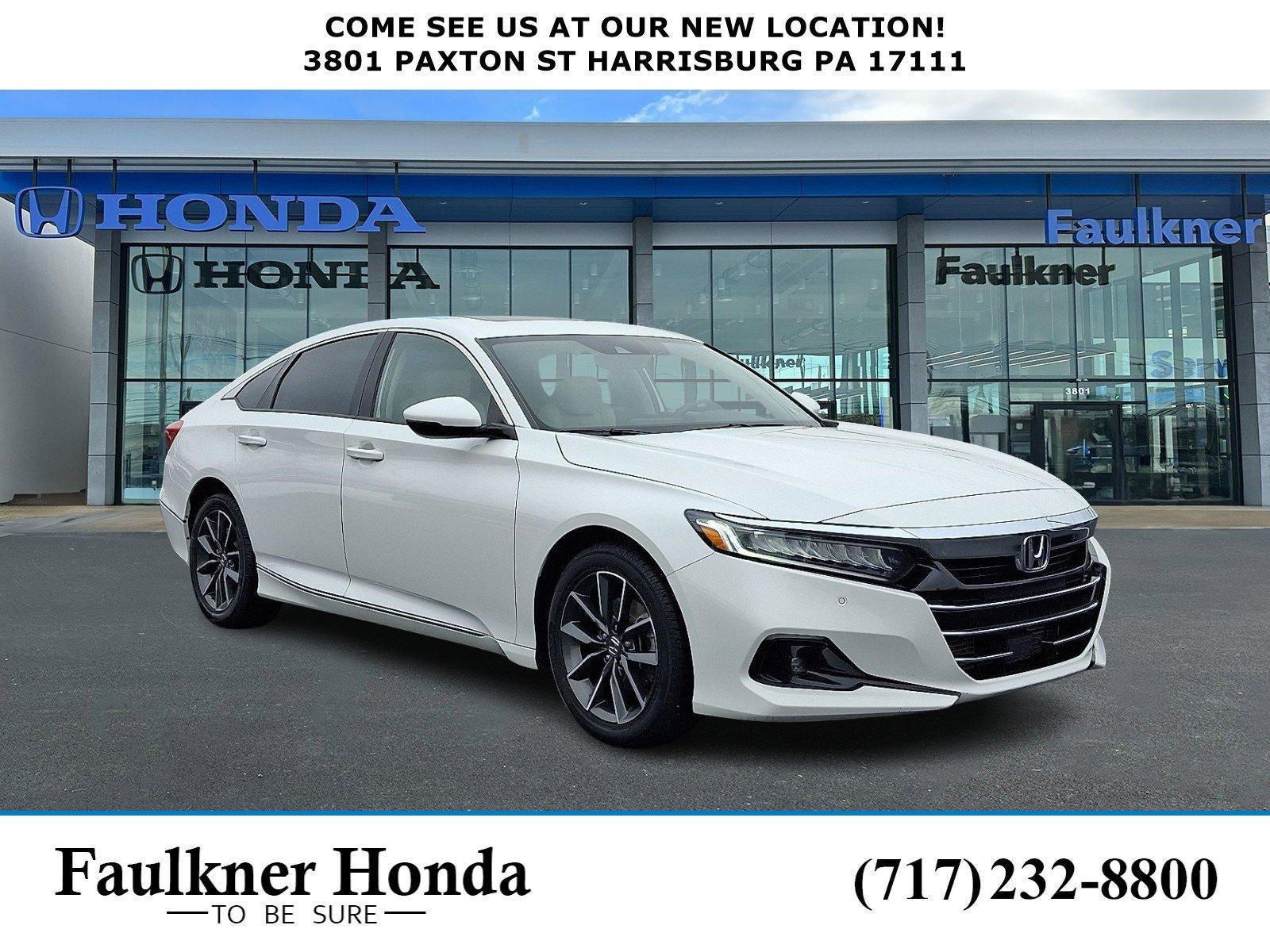 2021 Honda Accord Sedan EX-L 1.5T CVT