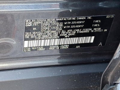 2025 Toyota RAV4 XLE AWD (Natl)