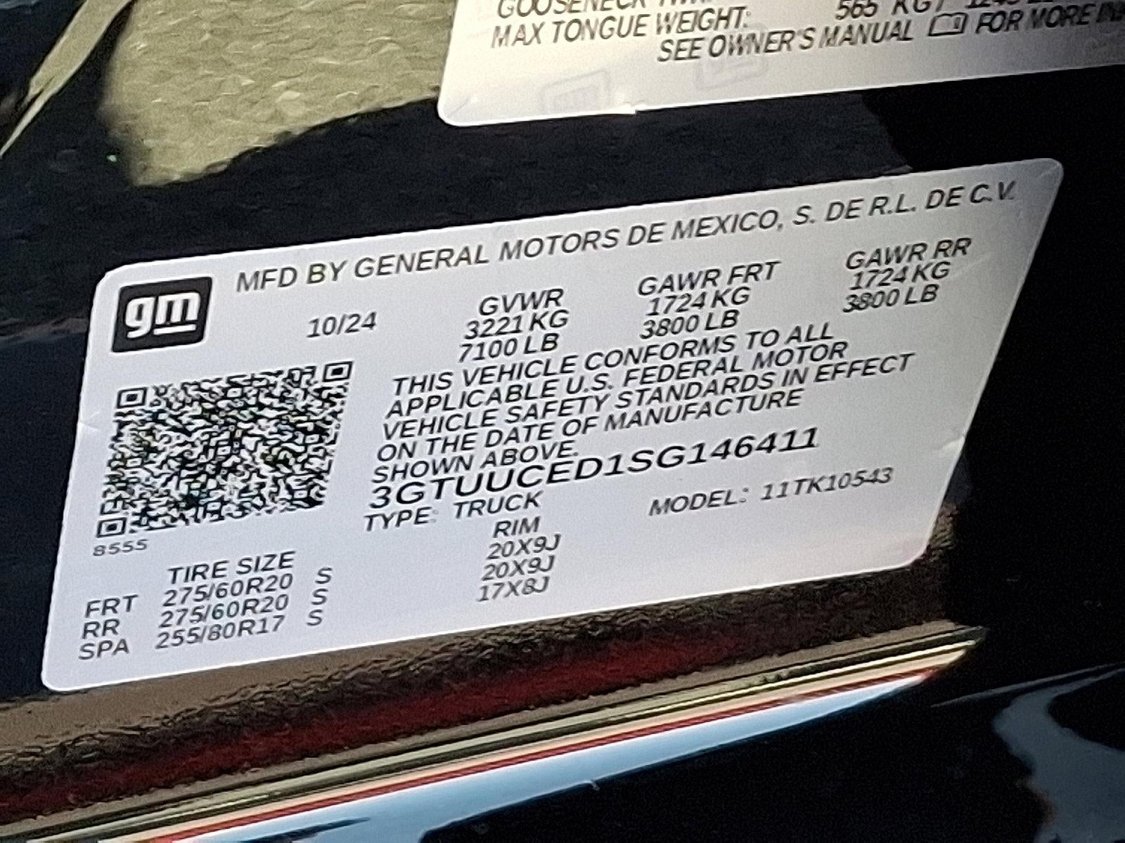 2025 GMC Sierra 1500 Crew Cab Short Box 4-Wheel Drive Elevation 3SB