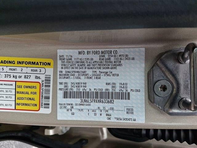 2017 Lincoln MKZ Reserve AWD