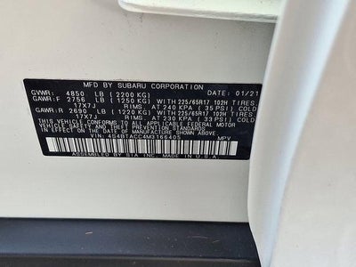 2021 Subaru Outback Premium CVT