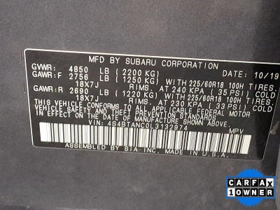 2020 Subaru Outback Limited CVT