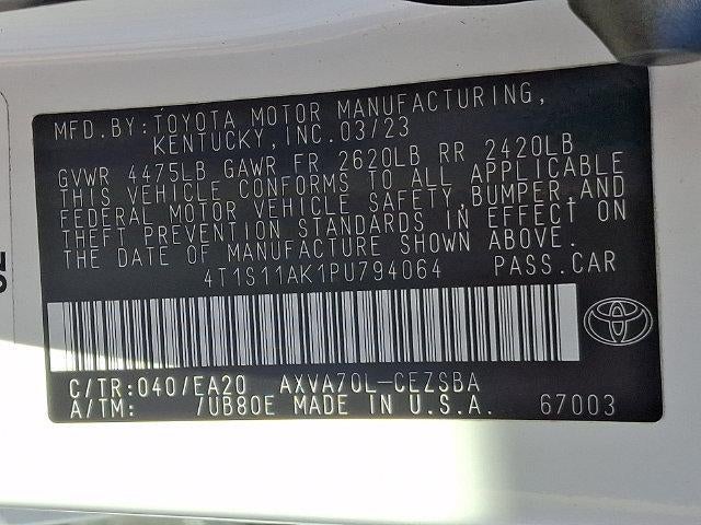 2023 Toyota Camry SE Auto (Natl)