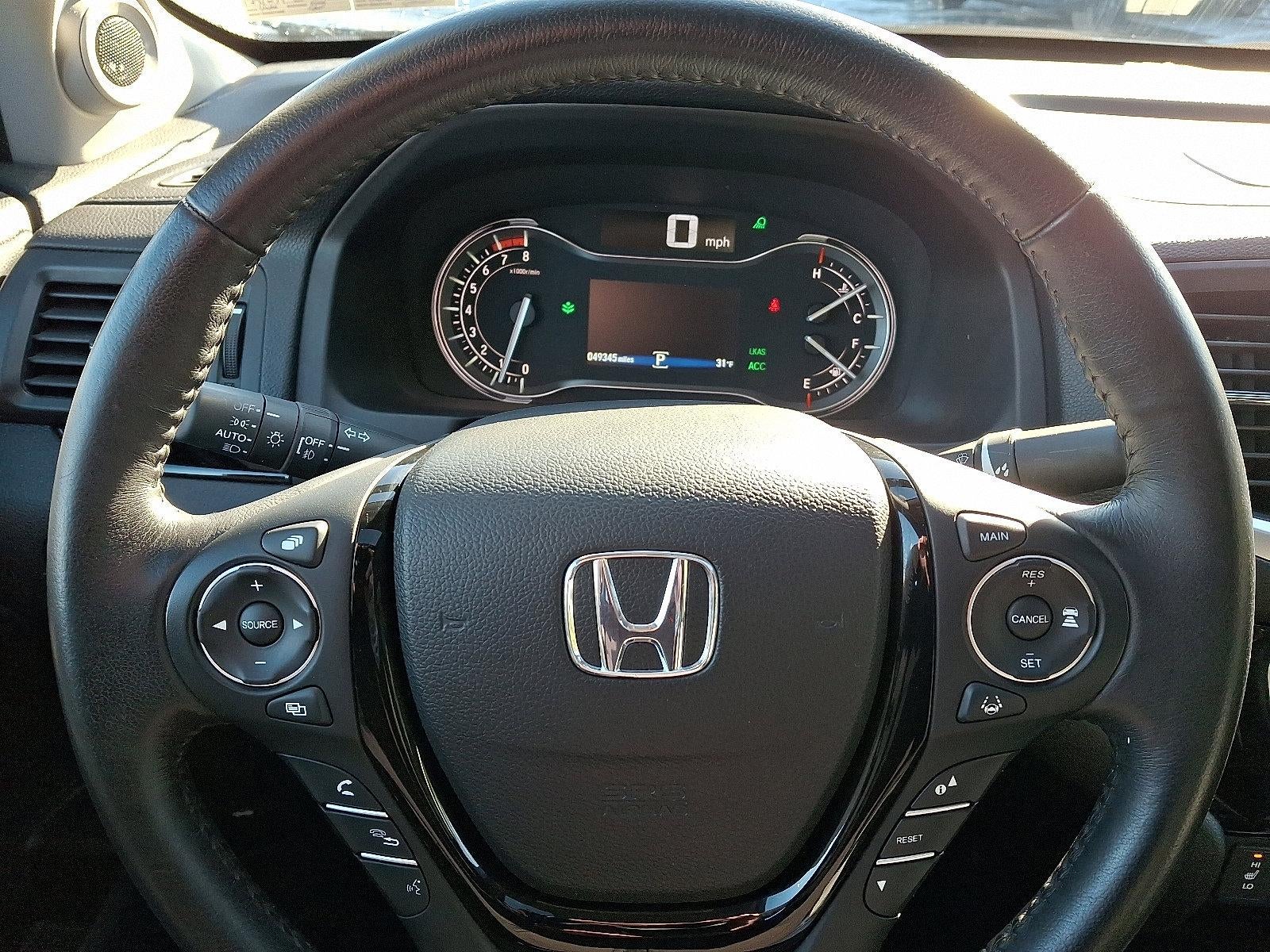 2019 Honda Ridgeline RTL-E AWD