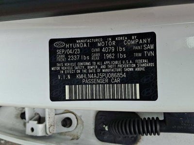 2023 Hyundai ELANTRA Hybrid Limited DCT