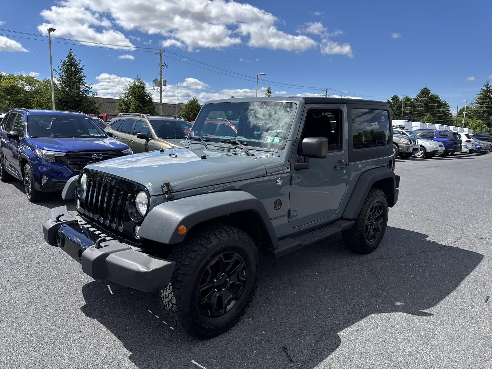 2014 Jeep Wrangler 4WD 2dr Willys Wheeler