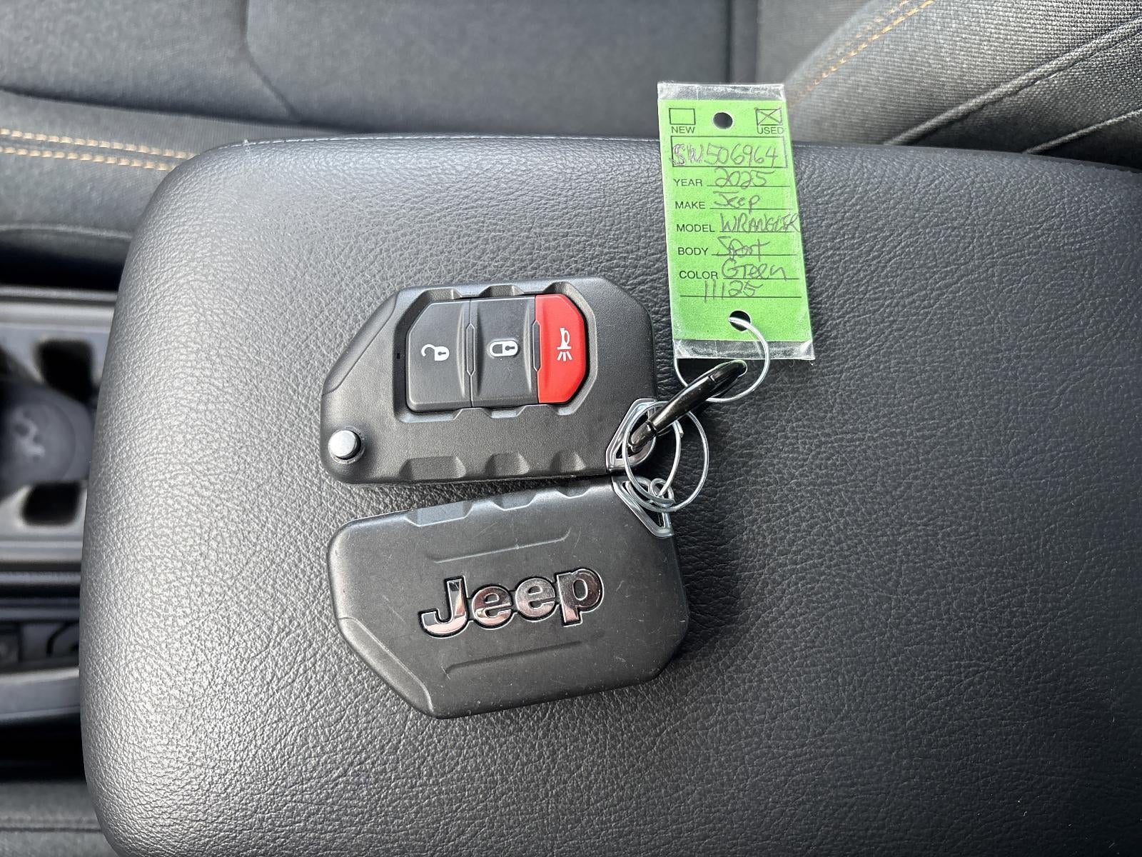 2025 Jeep Wrangler Sport 2 Door 4x4