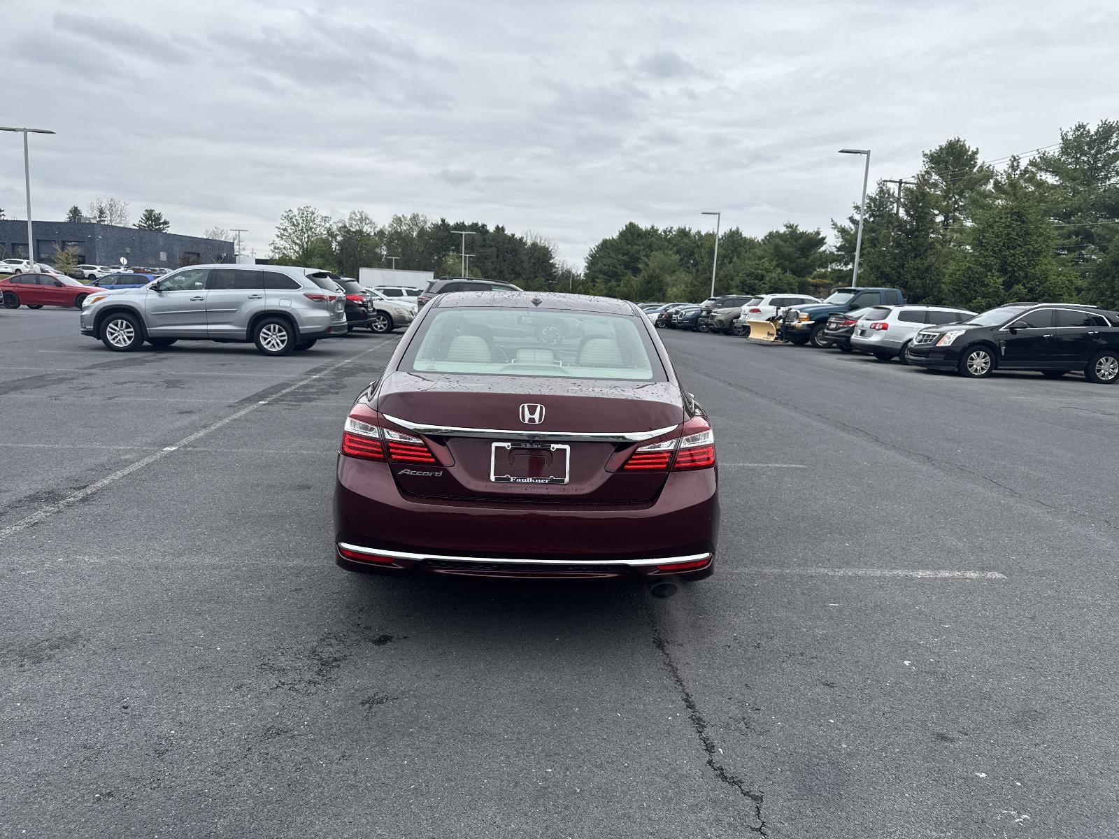 2016 Honda Accord Sedan EX-L CVT PZEV