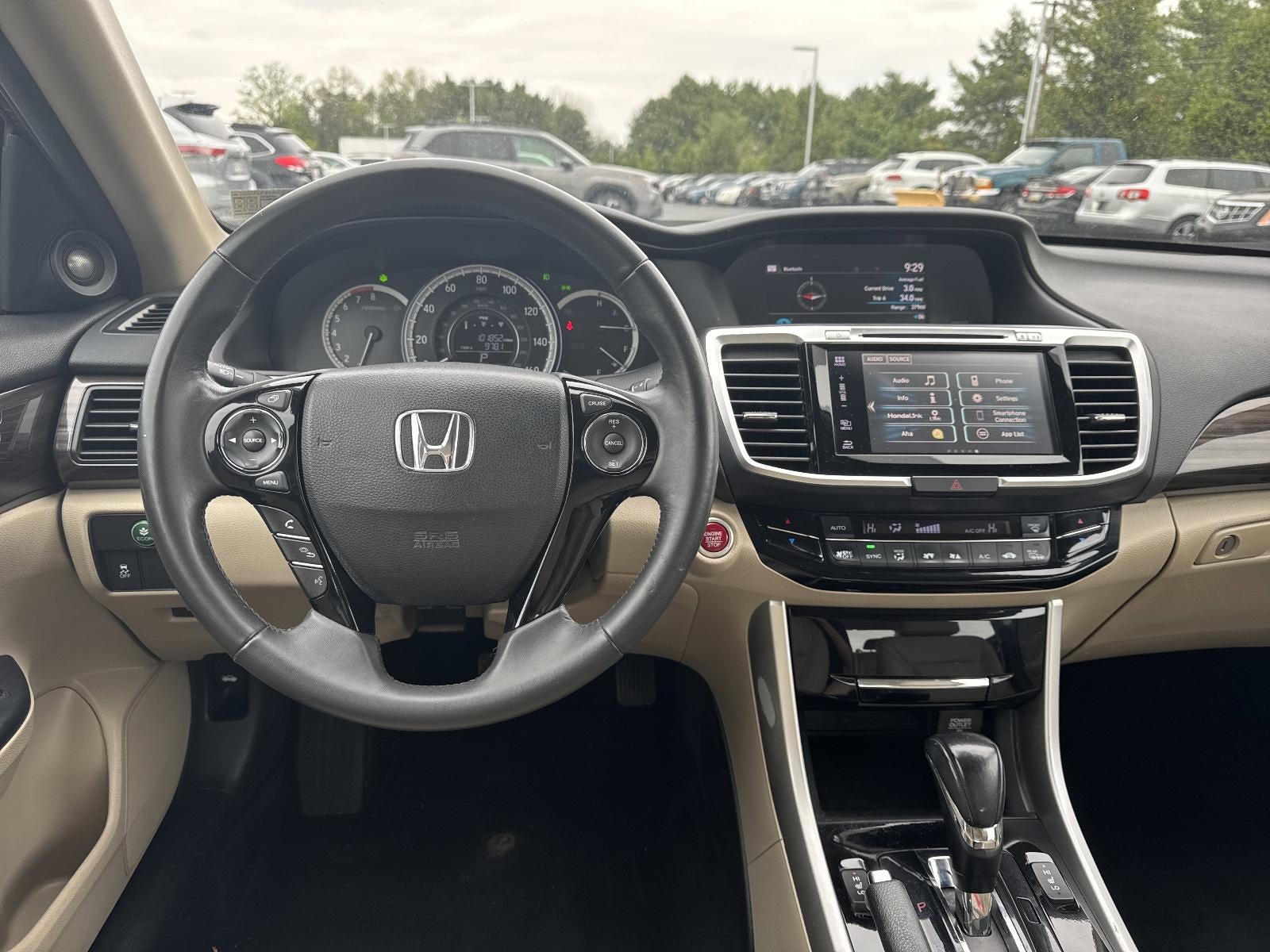 2016 Honda Accord Sedan EX-L CVT PZEV
