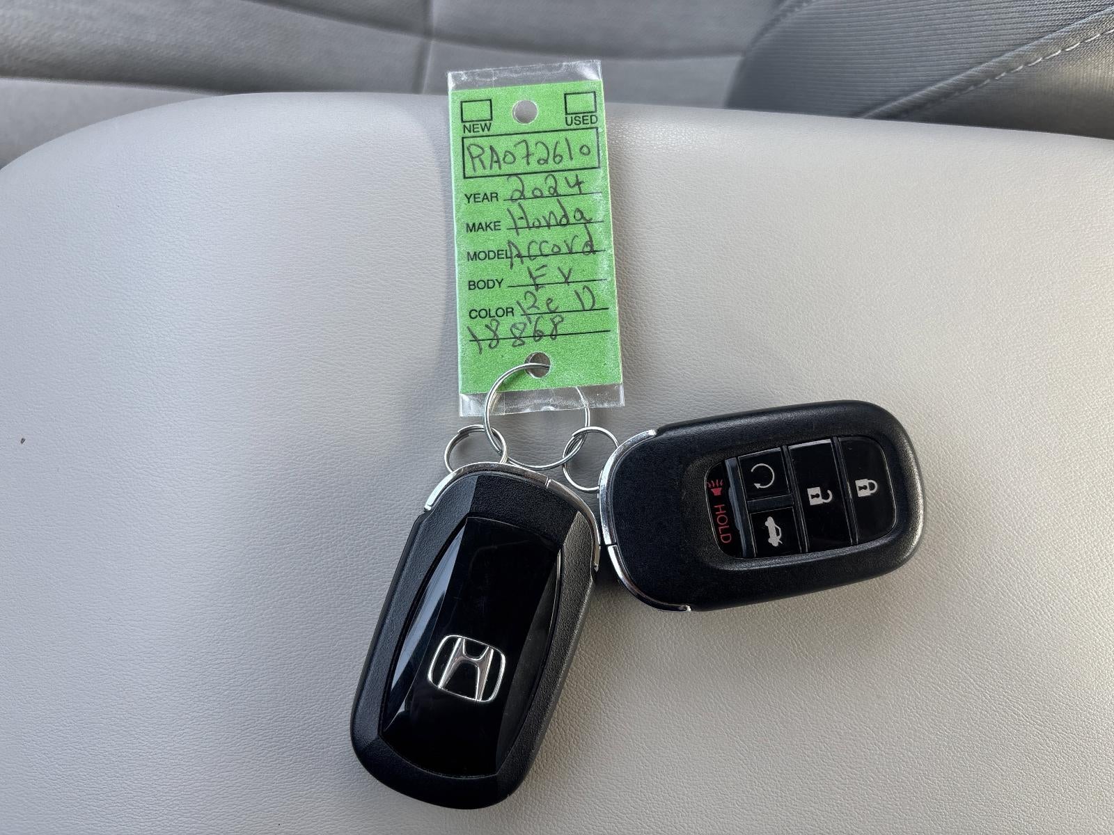 2024 Honda Accord Sedan EX CVT