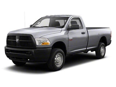 2011 RAM 2500 4WD Regular Cab 8 Ft Box SLT
