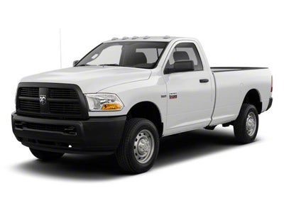 2011 RAM 2500 4WD Regular Cab 8 Ft Box SLT