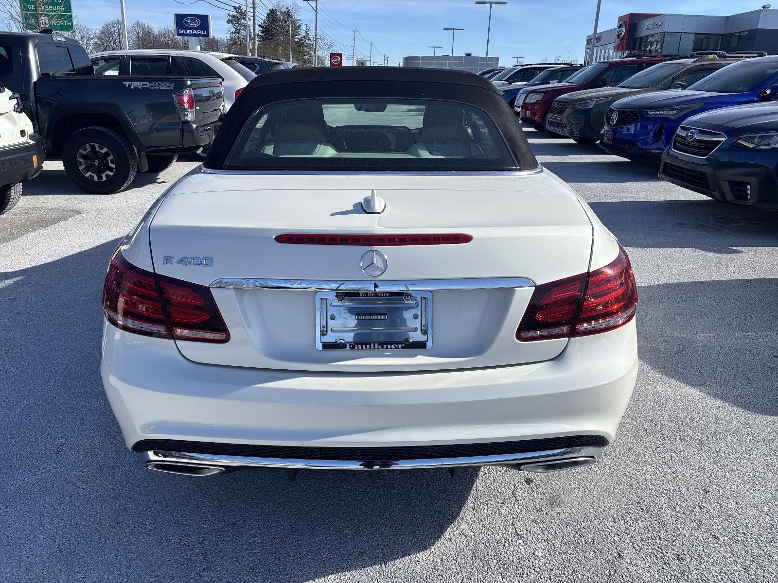 2017 Mercedes-Benz E-Class E 400 RWD Cabriolet
