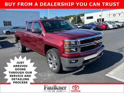 2014 Chevrolet Silverado 1500 Double Cab Standard Box 4-Wheel Drive LT w/2LT