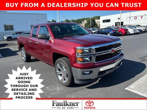 2014 Chevrolet Silverado 1500 Double Cab Standard Box 4-Wheel Drive LT w/2LT