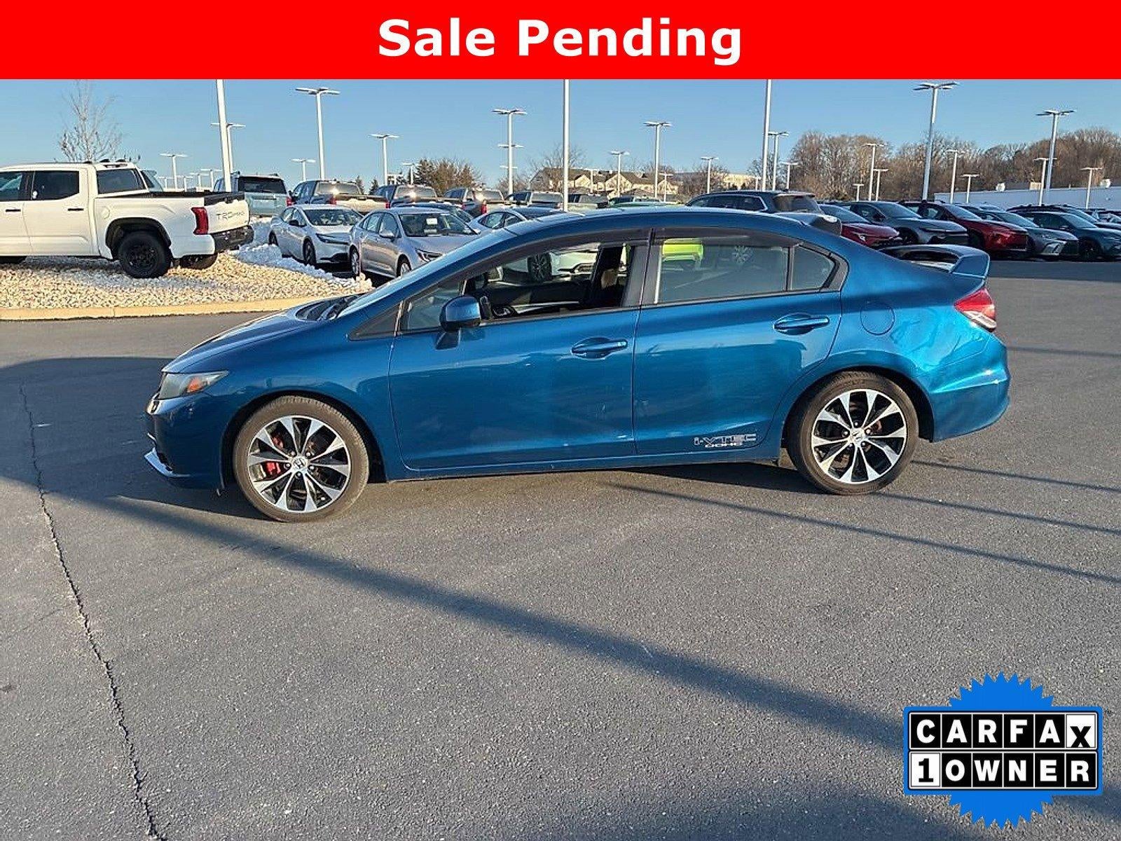 2013 Honda Civic Sedan Si Manual