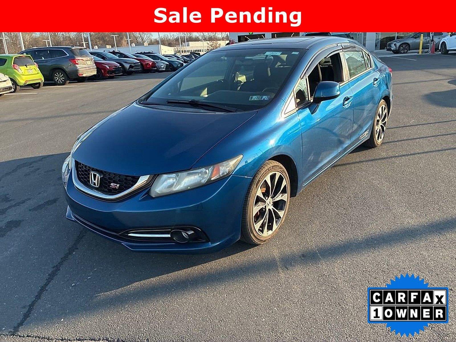 2013 Honda Civic Sedan Si Manual