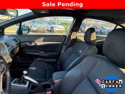 2013 Honda Civic Sedan Si Manual