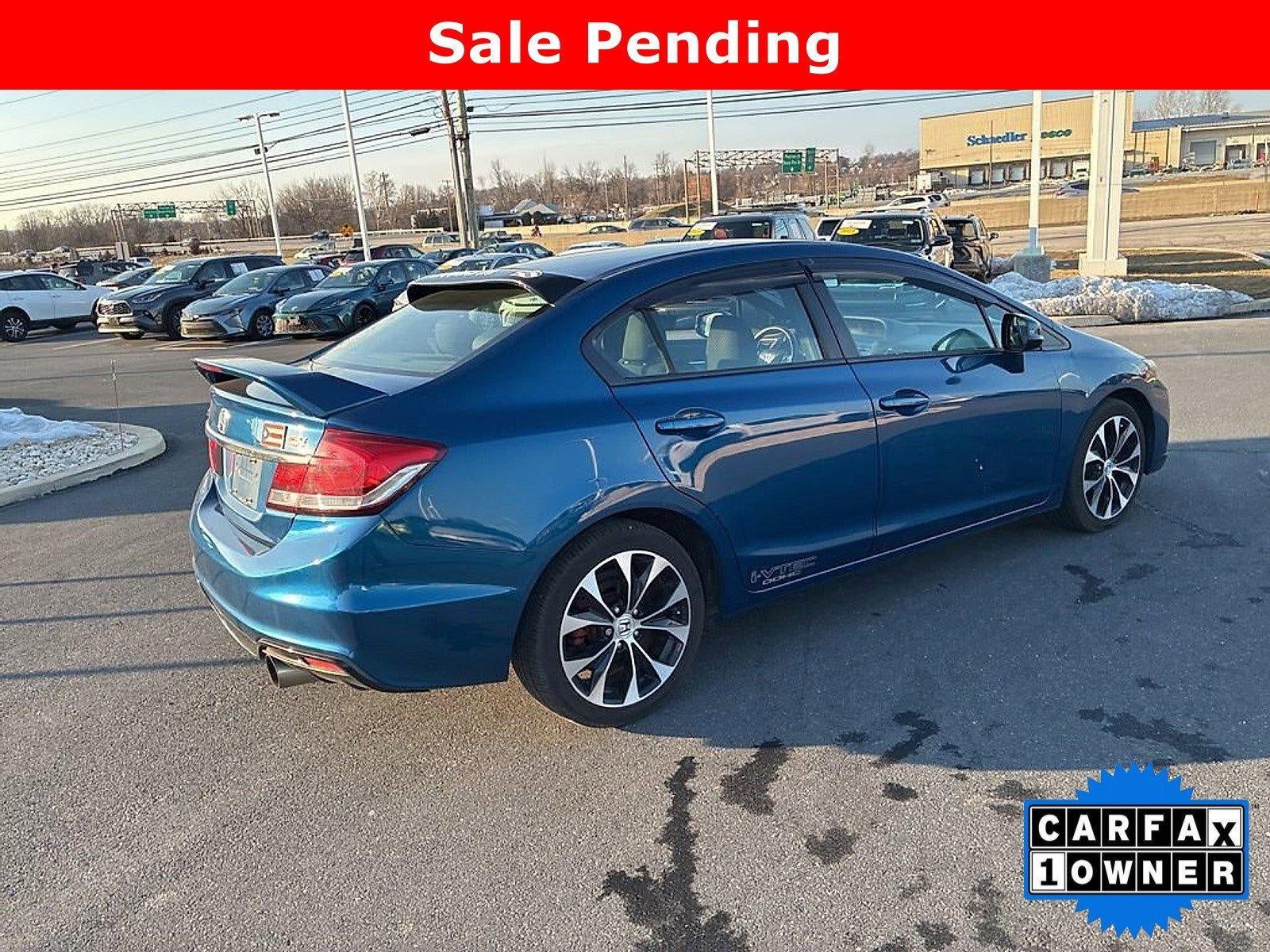 2013 Honda Civic Sedan Si Manual