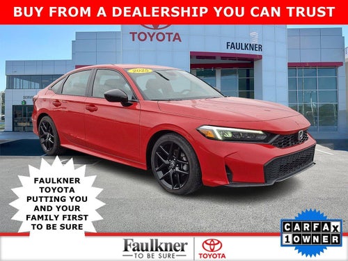 2025 Honda Civic Sedan Sport CVT