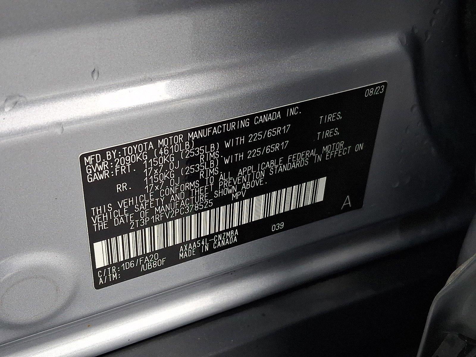 2023 Toyota RAV4 XLE AWD (Natl)