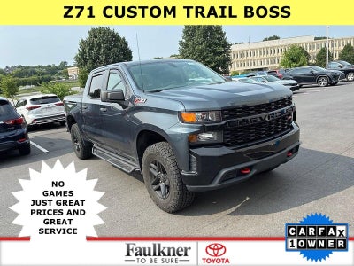 2020 Chevrolet Silverado 1500 Crew Cab Short Box 4-Wheel Drive Custom Trail Boss