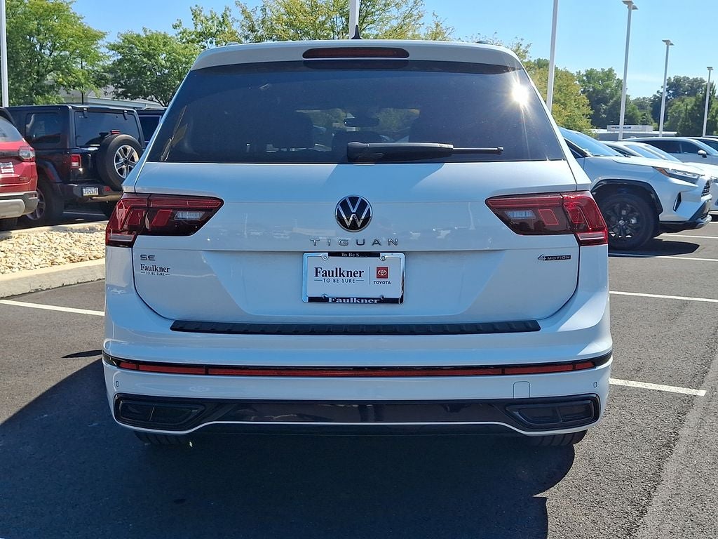 2024 Volkswagen Tiguan 2.0T SE R-Line Black