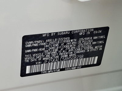 2024 Subaru Forester Limited AWD