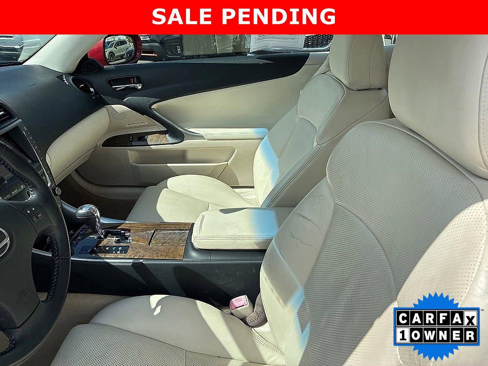 2010 Lexus IS 350C 2dr Conv