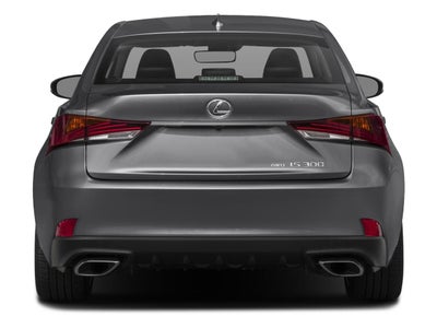 2017 Lexus IS 300 F Sport AWD