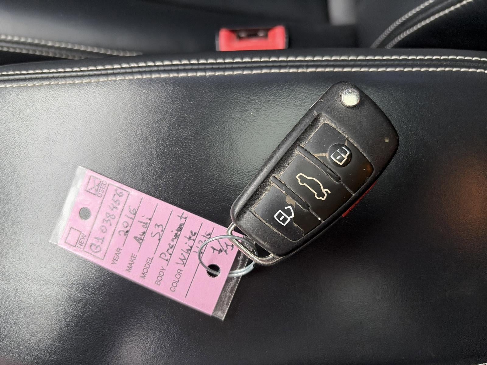 2016 Audi S3 4dr Sdn quattro Premium Plus