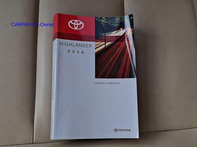 2016 Toyota Highlander AWD 4dr V6 XLE (Natl)