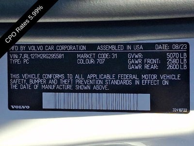 2024 Volvo S60 B5 AWD Ultimate Dark Theme