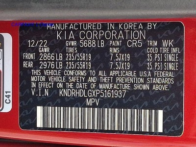 2023 Kia Sorento Hybrid EX AWD