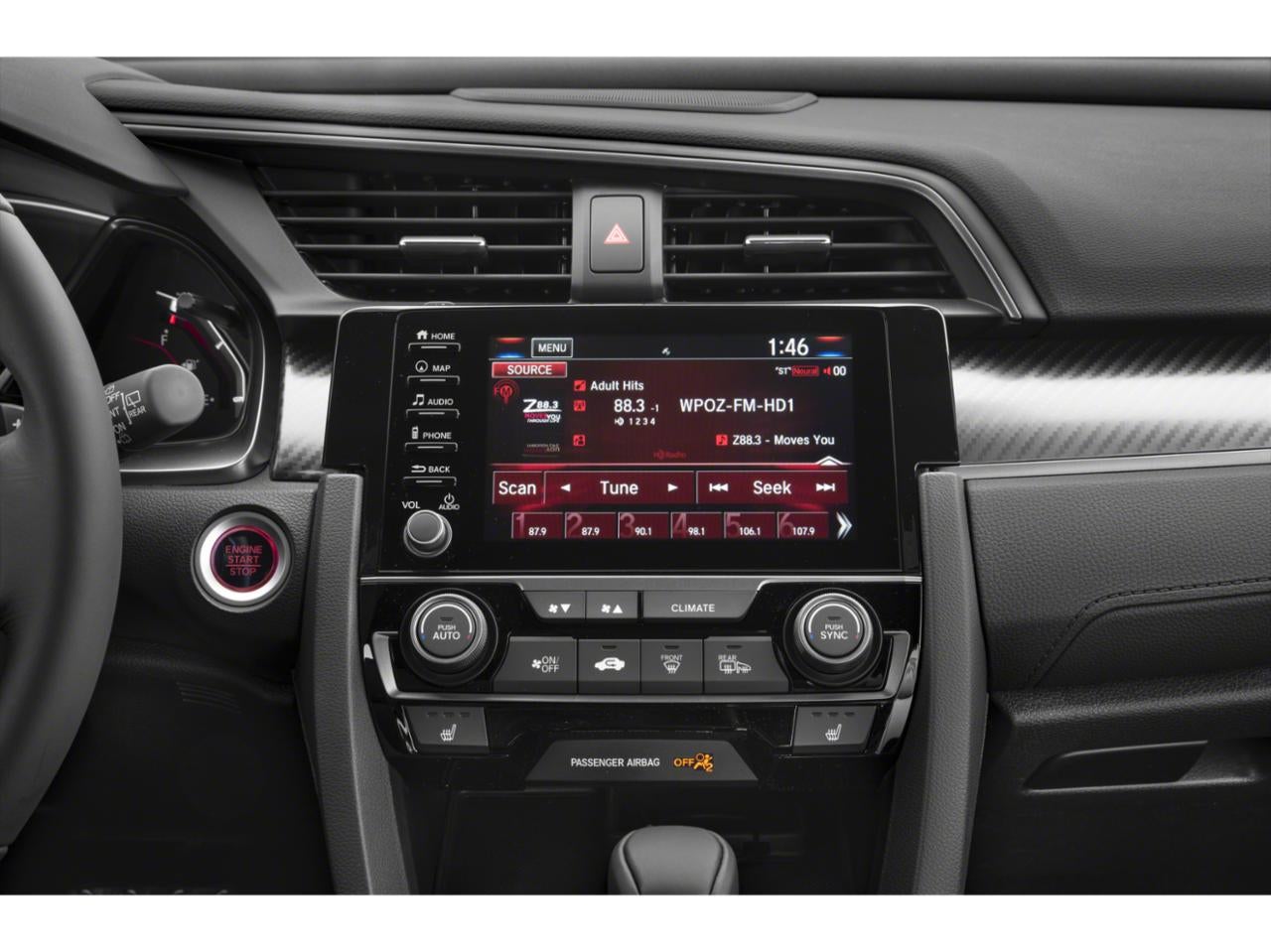 2019 Honda Civic Hatchback Sport Touring CVT