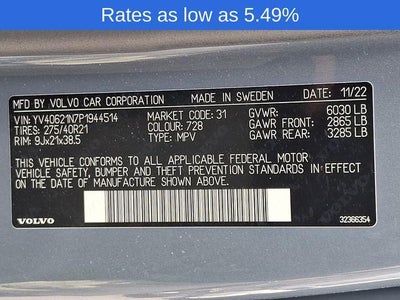 2023 Volvo XC90 B6 AWD Plus 6P