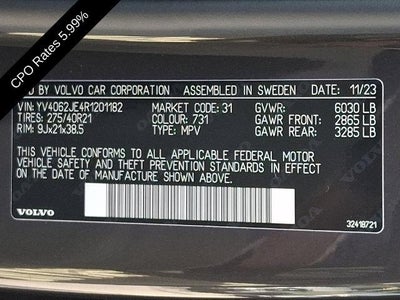 2024 Volvo XC90 B6 AWD Plus Bright Theme 6P