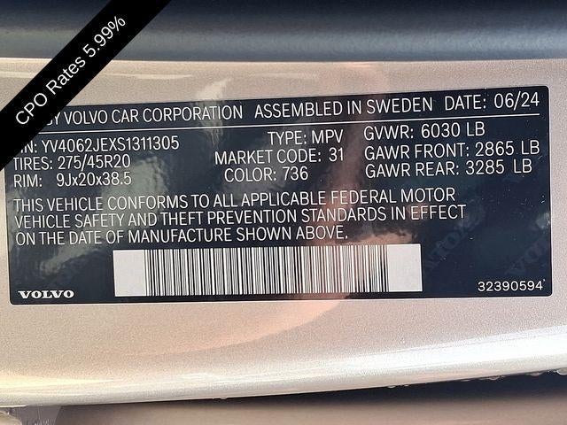 2025 Volvo XC90 B6 AWD Plus 6-Seater